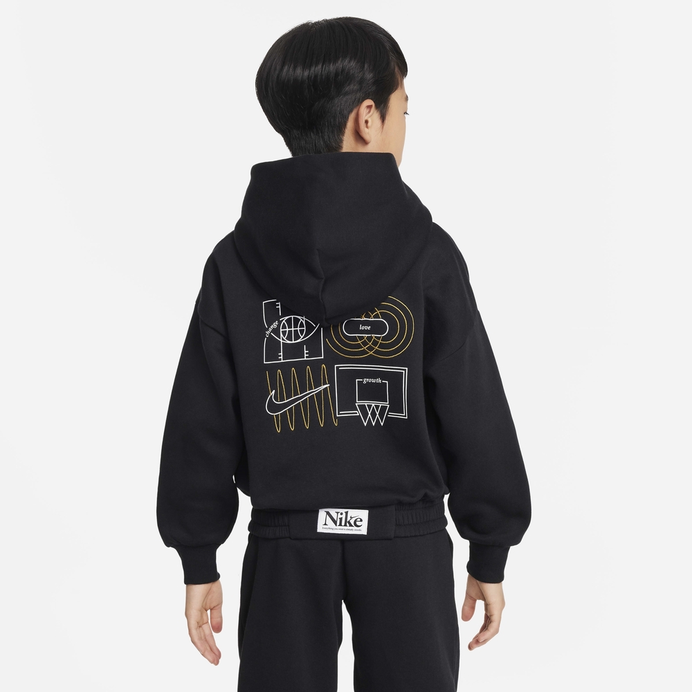 NW Stickers Nike Culture of BasketballOlder Kids' Oversized Pullover Size Large